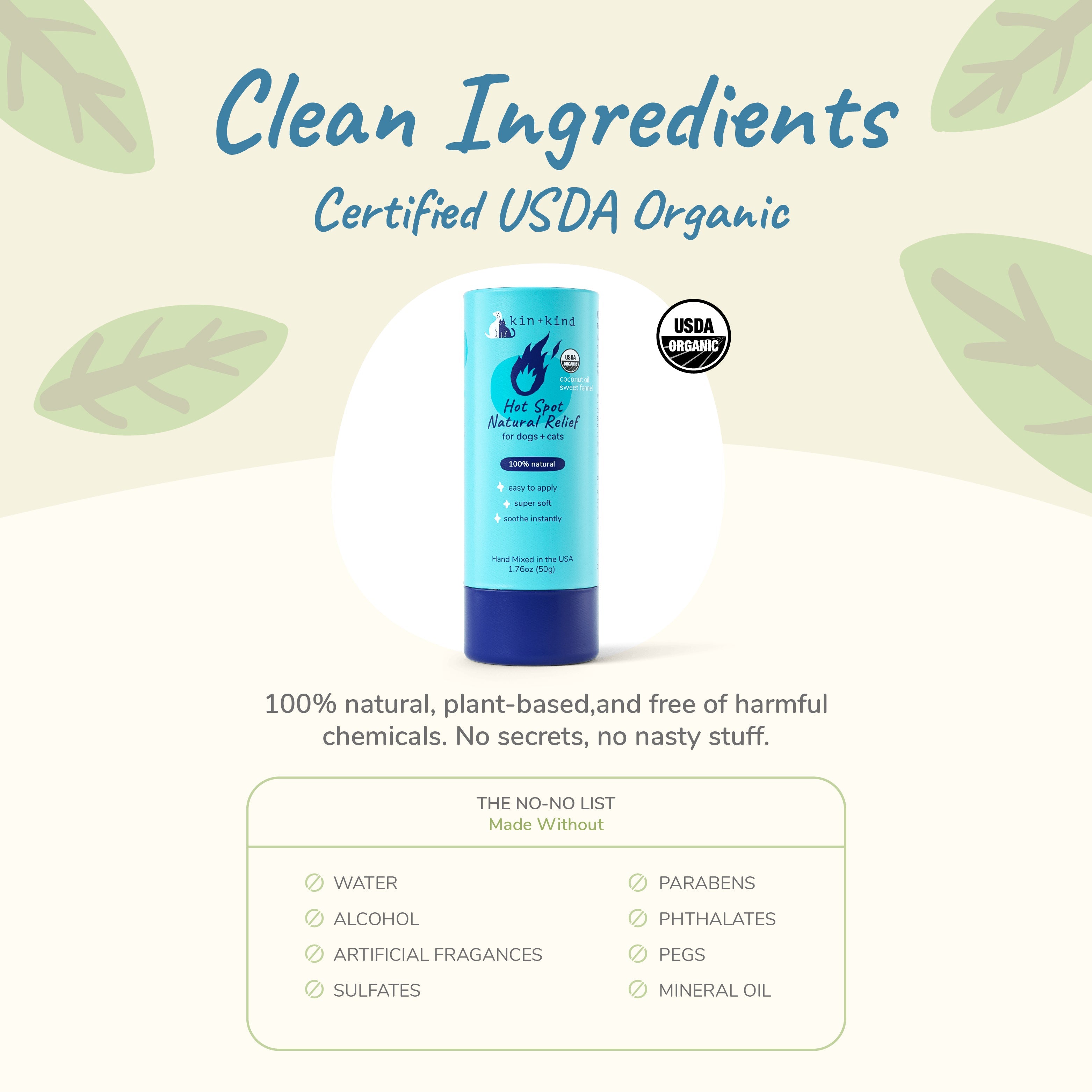 Kin+Kind Hot Spot Relief Stick